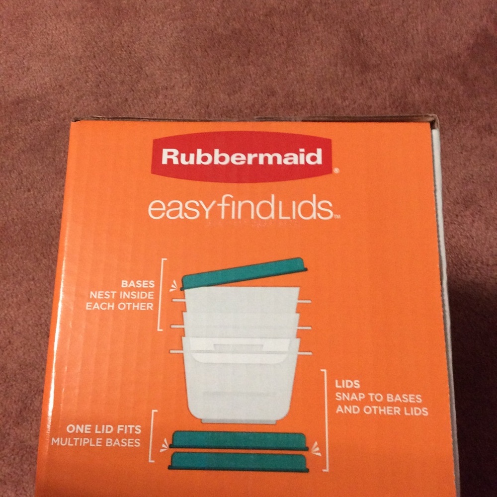 Rubber maid easy find lids - Picture 5 of 6
